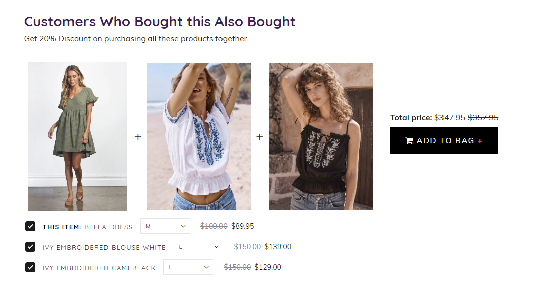 Related Products app shopify
